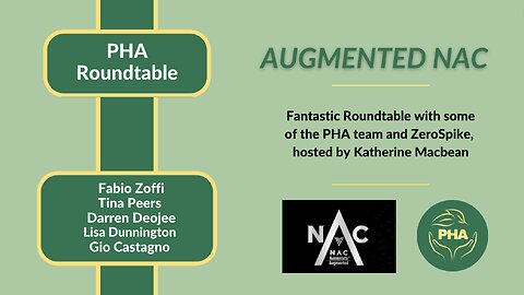 PHA Roundtable - Augmented NAC