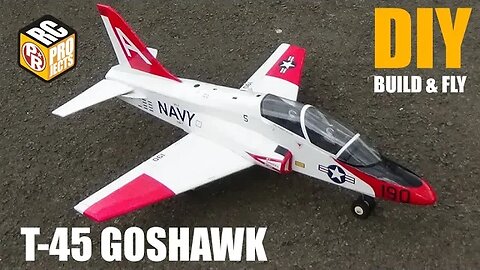 Foam Board T-45 Goshawk RC Jet Plane