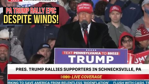 My Experience of Going To a Trump Rally in Schnecksville Pa