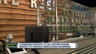 Congress moves to allow Michigan banks to handle marijuana business