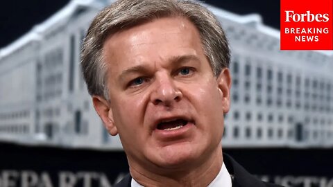 FBI Director Christopher Wray Discusses National Security Threats Posed By Foreign Adversaries