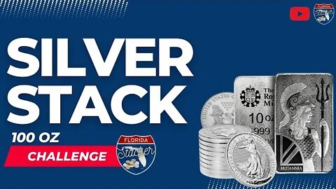 STACKING 100 Ounces of Silver in Beautiful Silver Coins | Eagles, Maples, Britannia, Krugerrand Pt.2