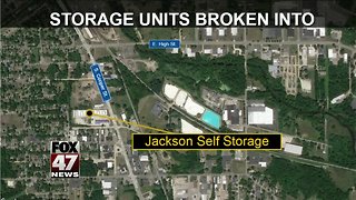 Police investigating storage unit break-ins