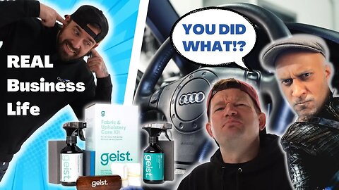 REAL Business Life | Clean Leather with ALGAE??! with GEIST