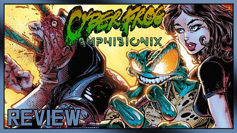 Cyberfrog Amphibionix (2019) #1 Ashcan REVIEW - MARK OF OSIRIUS