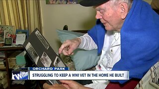 Struggling to keep a WWII Veteran in the home he built