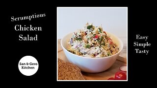 Scrumptious Chicken Salad Recipe