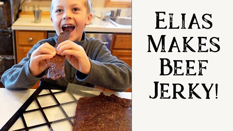Homemade Beef Jerky | Kids Can Cook!