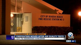 Riviera Beach officials address air quality concerns at fire stations