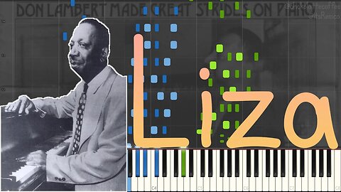 Donald Lambert - Liza 1960 (Superfast Harlem Stride Piano Synthesia) [Transcribed by Antti Mikkonen]