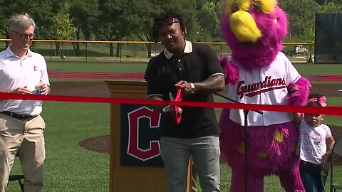 WATCH: Ribbon cutting for José Ramírez Field at Clark Field