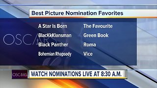 Oscar nominations to be revealed Tuesday