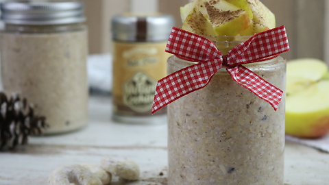 Christmas Cookie Overnight Oats Recipe