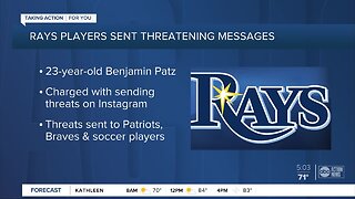 New York sports gambler charged with threatening Tampa Bay Rays players, other athletes