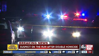 Suspect on the run after double homicide at Tampa mobile home park