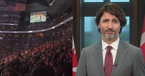 Fight Fans Break Into 'F*** Trudeau' Chant During UFC 297