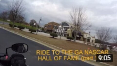 Victory Ride to the GA Race Car Hall of Fame in Dawsonville - part 1/2