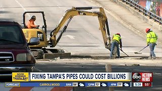 Fixing Tampa's pipes could cost billions