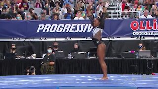 Seven for Simone; Biles claims another US Gymnastics title