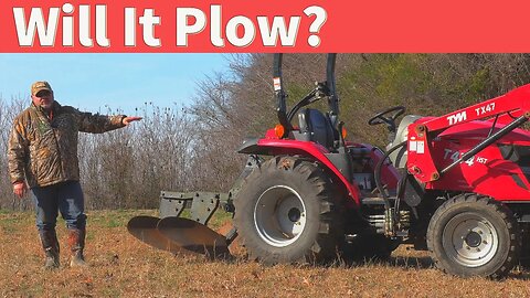 Will A Compact Tractor Pull a Breaking Plow? Bottom Plow