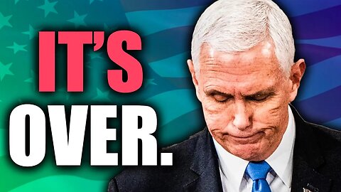 I CAN'T BELIEVE WHAT JUST HAPPENED TO MIKE PENCE!