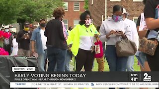 Early voting begins today