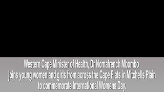 SOUTH AFRICA - Cape Town - International Womens Day. (P5V)