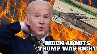 Media ATTACKS Biden for Breaking Promise on Border Wall