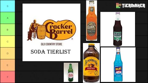 Cracker Barrel soda tier list