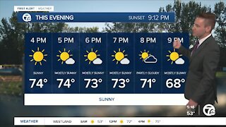 Metro Detroit Forecast: Another cool and comfortable day