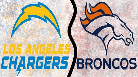 🏈 Los Angeles Chargers VS Denver Broncos Game Live | MNF Live 🏈