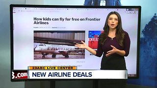 How kids can fly for free on Frontier Airlines