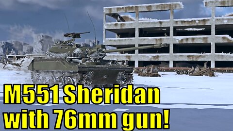 M551 Sheridan (76) - Airborne General battlepass - War Thunder