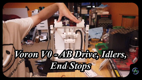 Voron V0 Build - E06 - AB Drive, Idlers, and End Stops