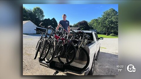 High School student creates nonprofit to help youth get access to bicycles