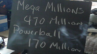 Powerball Mega Millions Lucky Lottery Number Predictions All States May 14,15 almost 500 Million.