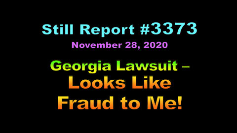 Georgia Lawsuit - Looks Like Fraud To Me, 3373