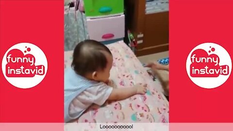 Try not to laugh or shit while watching funny kids videos compilation