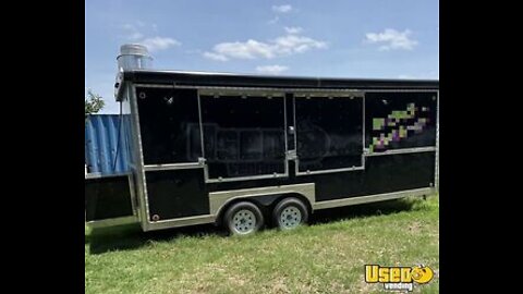 Fully-Loaded 2021 - 8' x 20' Kitchen Food Trailer with Pro-Fire for Sale in Texas