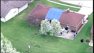 Damage to homes in Edgewood, KY