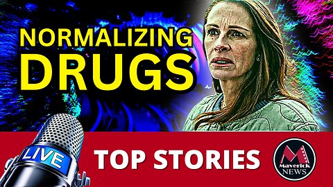 Normalizing Drugs: Julia Roberts On Magic Mushrooms | Maverick News Live