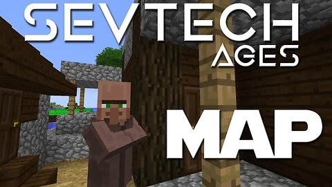 Minecraft SevTech Ages ep 4 - Buying Farmland. Buying A Map