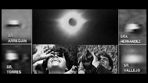 Most documented mass UFO sighting during the July 11, 1991 solar eclipse in Mexico