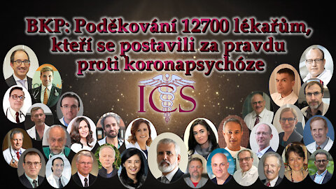 BKP: Poděkování 12 700 lékařům, kteří se postavili za pravdu proti koronapsychóze