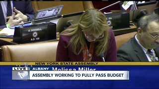 Lawmakers in Albany working to pass budget