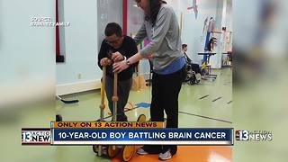 10-year-old Las Vegas boy battling brain cancer