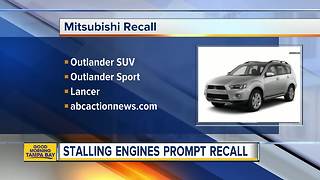 Mitsubishi recalls 640,000 SUV and car models; belt can come loose