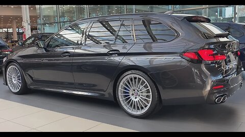 🔥621 HP BMW Alpina B5 BiTurbo Touring LCI Sophisto Grey Brilliant Effect Metallic at Fabas BMW