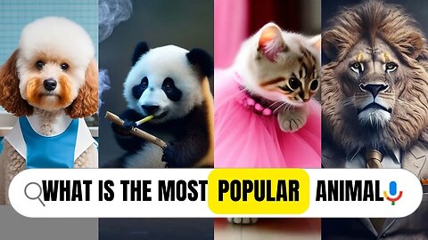 what is the most popular animal ?