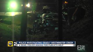 Four people dead in Westminster crash